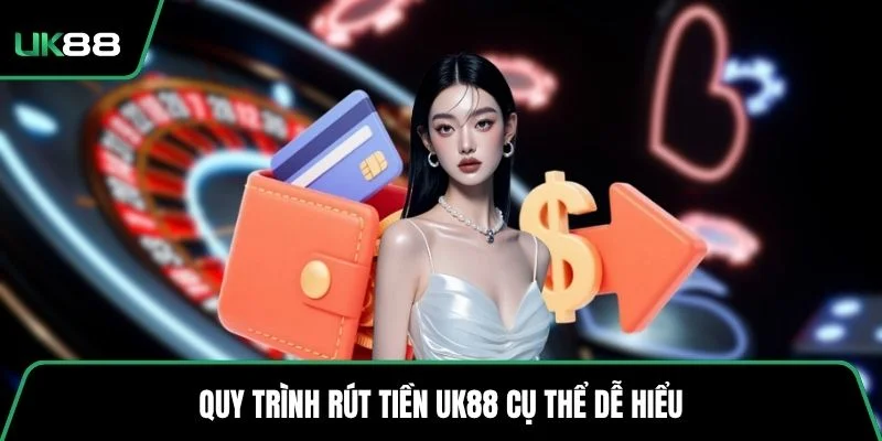 Quy trình rút tiền UK88 cụ thể dễ hiểu