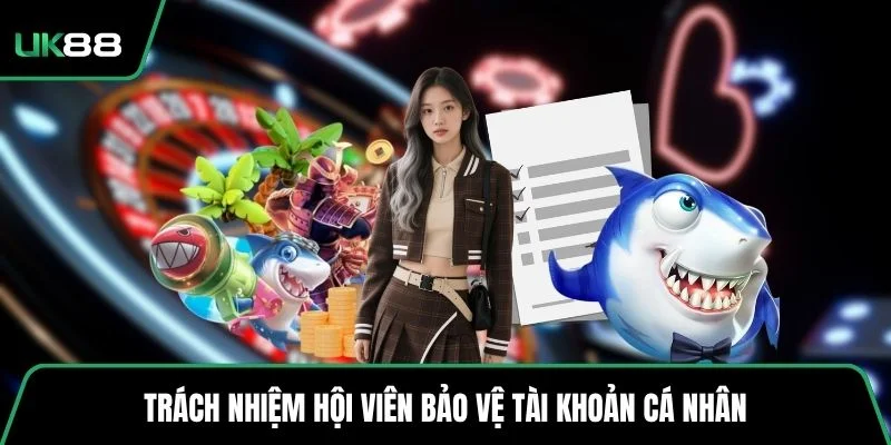 Trách nhiệm hội viên bảo vệ tài khoản cá nhân